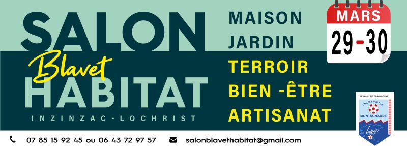 Retrouvez-nous au Salon Blavet Habitat !