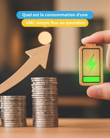 Quelle est la consommation d’une VMC simple flux au quotidien ?